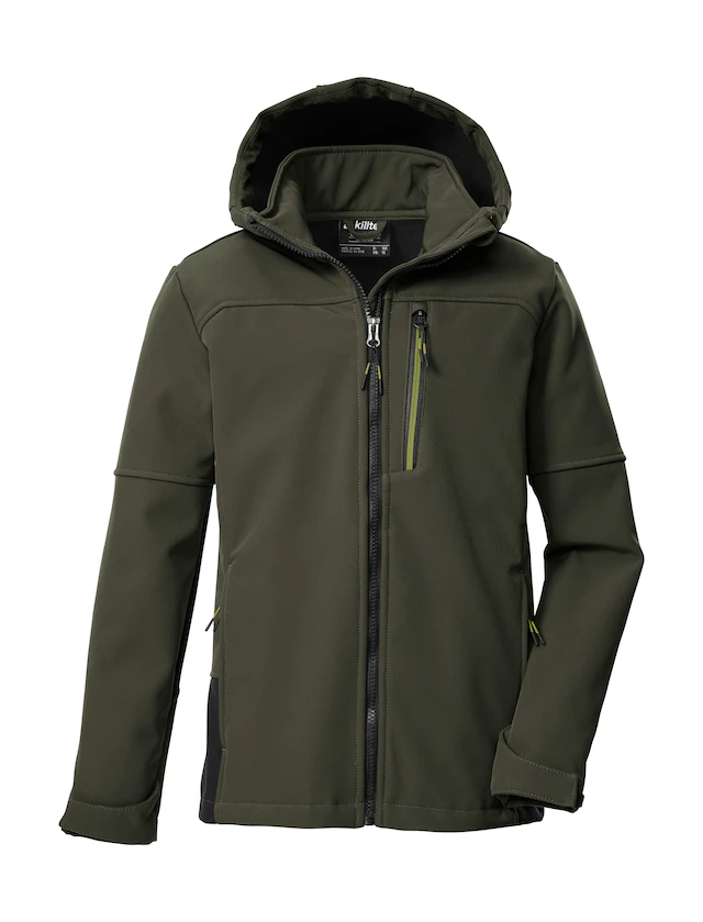 Killtec Softshelljacke »KOW 226 BYS SFTSHLL JCKT« Wind- und wasserabweisende Kinder-Softshelljacke, Fleece, Reflektoren