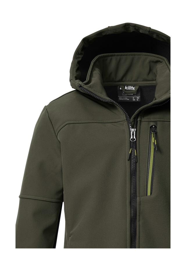Killtec Softshelljacke »KOW 226 BYS SFTSHLL JCKT« Wind- und wasserabweisende Kinder-Softshelljacke, Fleece, Reflektoren