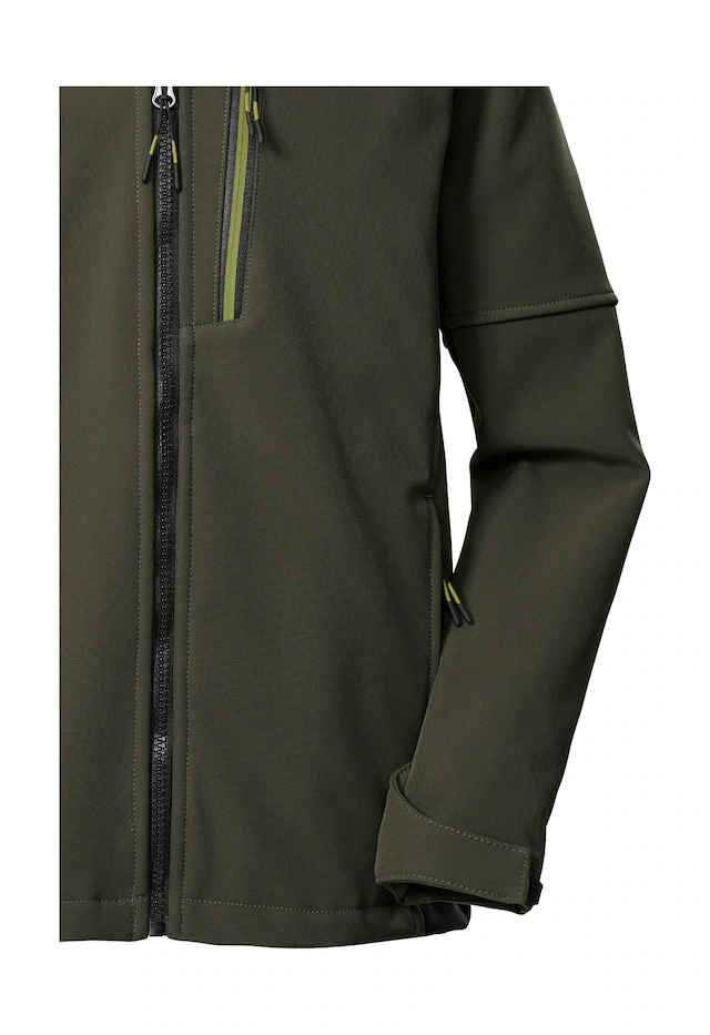 Killtec Softshelljacke »KOW 226 BYS SFTSHLL JCKT« Wind- und wasserabweisende Kinder-Softshelljacke, Fleece, Reflektoren