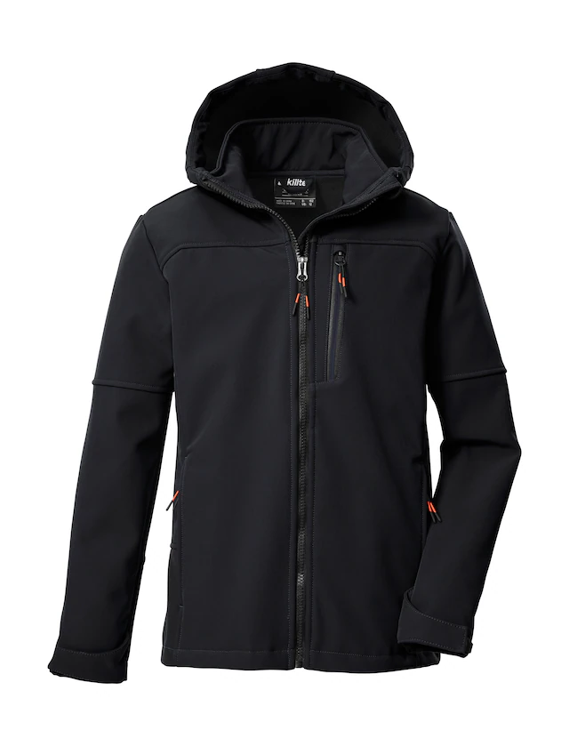 Killtec Softshelljacke »KOW 226 BYS SFTSHLL JCKT« Wind- und wasserabweisende Kinder-Softshelljacke, Fleece, Reflektoren