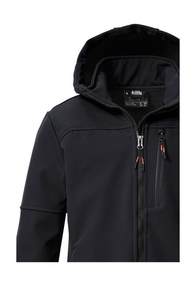 Killtec Softshelljacke »KOW 226 BYS SFTSHLL JCKT« Wind- und wasserabweisende Kinder-Softshelljacke, Fleece, Reflektoren