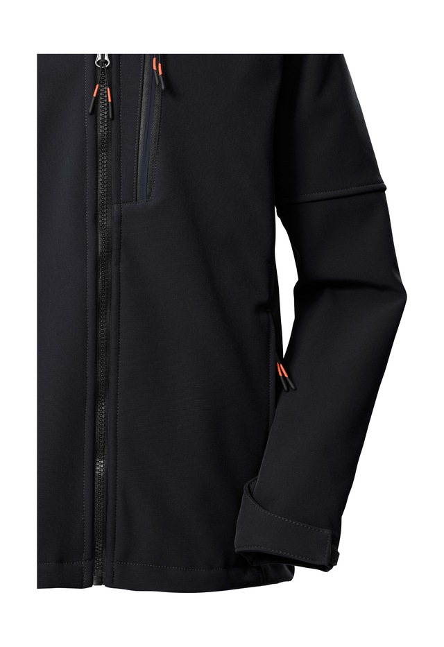 Killtec Softshelljacke »KOW 226 BYS SFTSHLL JCKT« Wind- und wasserabweisende Kinder-Softshelljacke, Fleece, Reflektoren