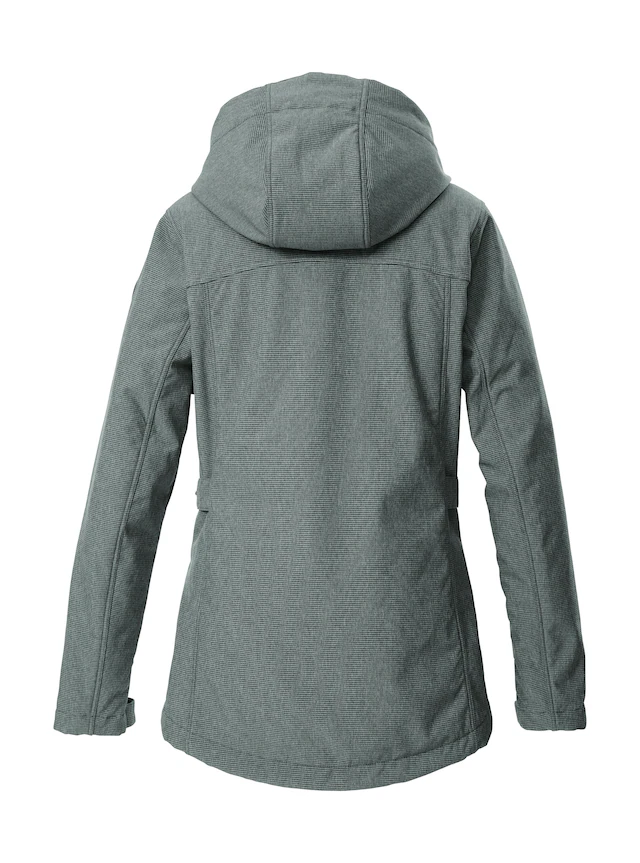 G.I.G.A. DX by killtec Softshelljacke »GW 35 WMN SFTSHLL JCKT« Wasserdichte, atmungsaktive Softshelljacke mit abnehmbarer Kapuze