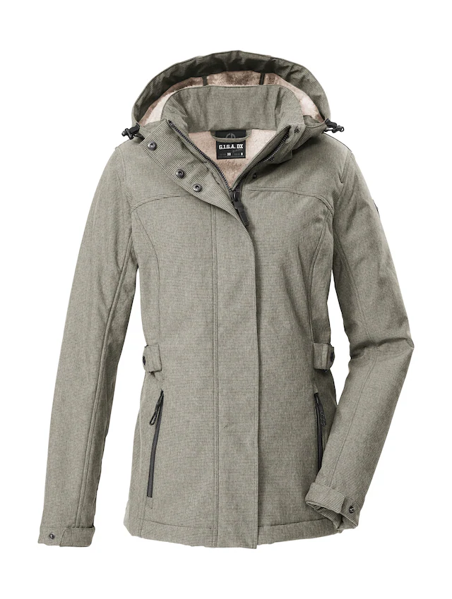 G.I.G.A. DX by killtec Softshelljacke »GW 35 WMN SFTSHLL JCKT« Wasserdichte, atmungsaktive Softshelljacke mit abnehmbarer Kapuze