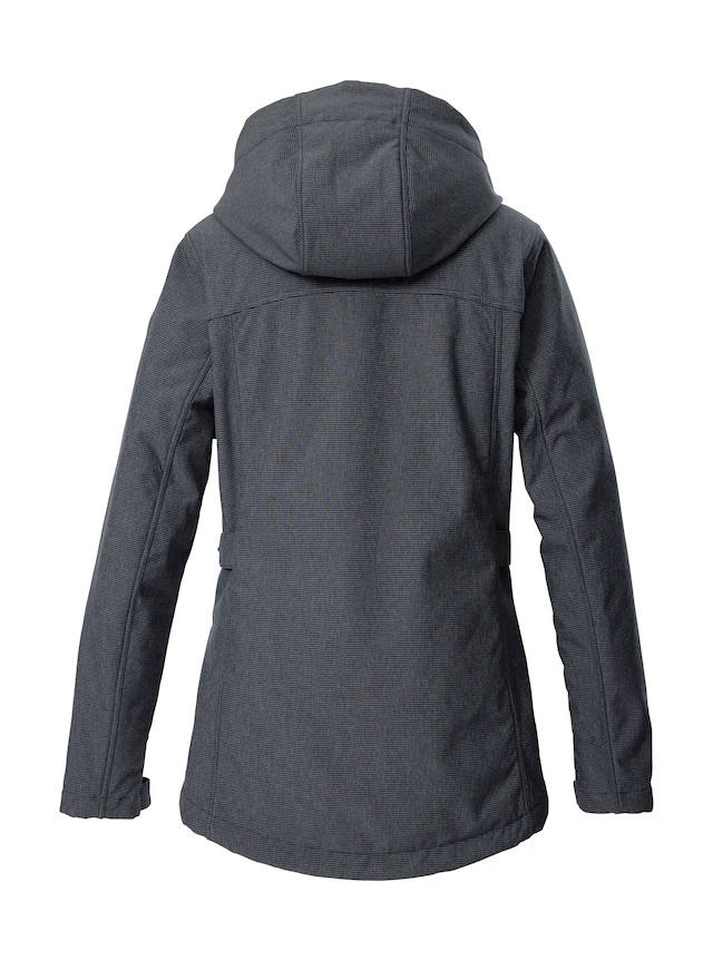 G.I.G.A. DX by killtec Softshelljacke »GW 35 WMN SFTSHLL JCKT« Wasserdichte, atmungsaktive Softshelljacke mit abnehmbarer Kapuze