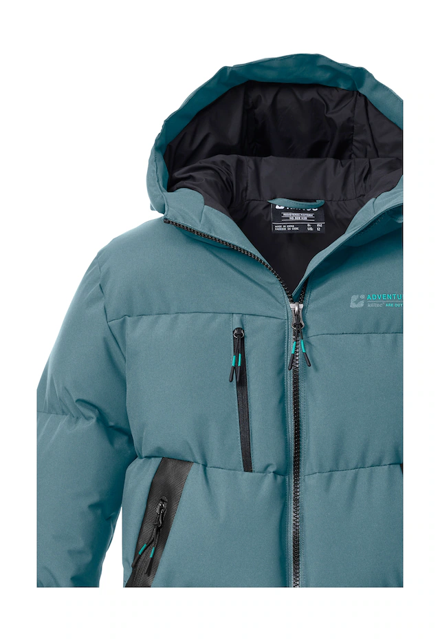 Killtec Steppjacke »KOW 239 BYS QLTD JCKT« Winddichte, wasserabweisende Kinderjacke mit verstellbaren Bündchen