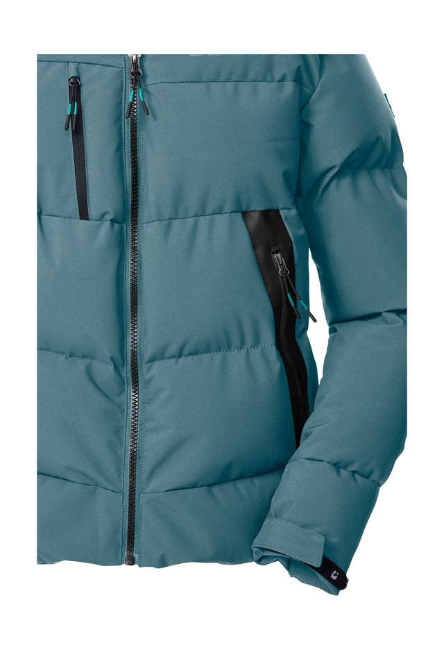 Killtec Steppjacke »KOW 239 BYS QLTD JCKT« Winddichte, wasserabweisende Kinderjacke mit verstellbaren Bündchen