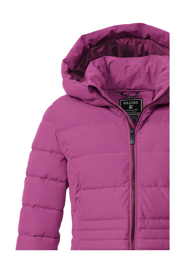 Killtec Steppjacke »KOW 10 WMN QLTD JCKT« Winddichte, wasserabweisende Damen Steppjacke mit verstellbarer Kapuze