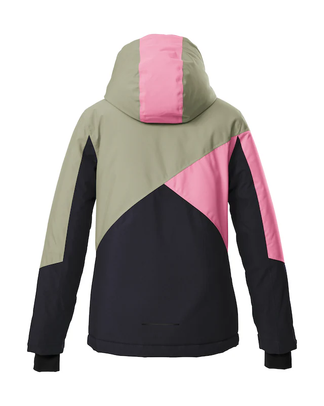 Killtec Skijacke »KSW 209 GRLS SKI JCKT« Mädchen-Skijacke: wasserdicht, atmungsaktiv, Colourblock-Design
