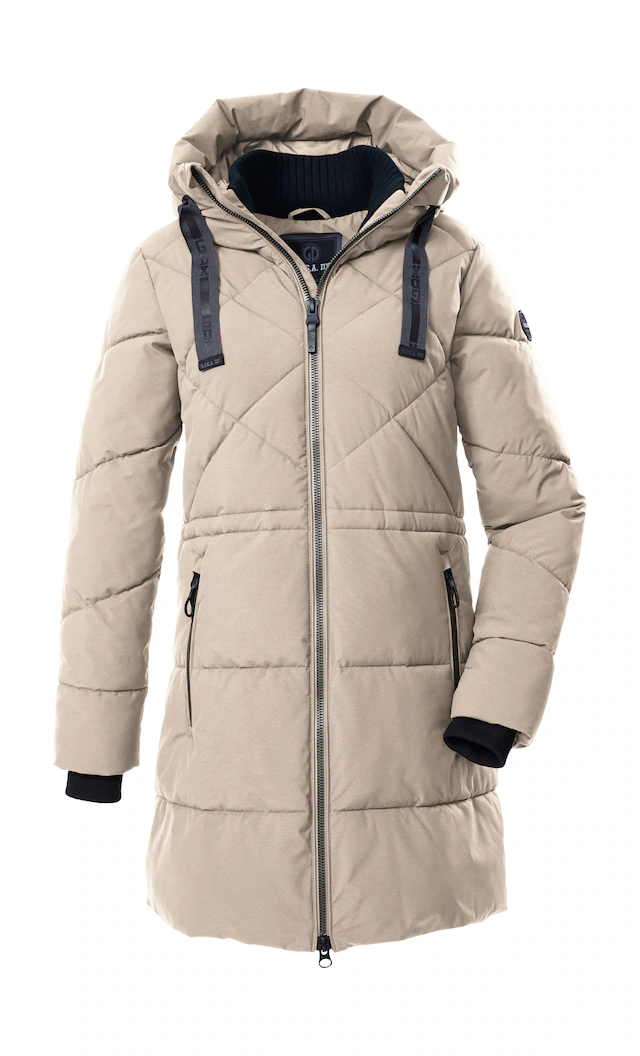 G.I.G.A. DX by killtec Steppmantel »GW 56 WMN QLTD PRK« Wasserabweisender, winddichter Parka mit 8.000 mm Wassersäule