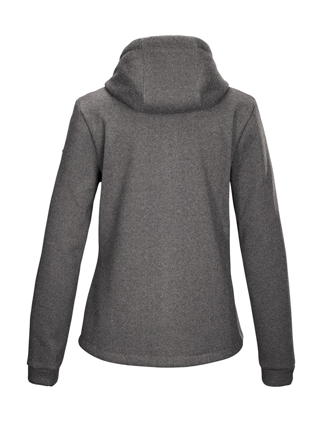 G.I.G.A. DX by killtec Fleecejacke »GW 38 WMN KNTFLC JCKT« Strickfleecejacke mit Teddyfutter, verstellbarer Kapuze, Kinnschutz