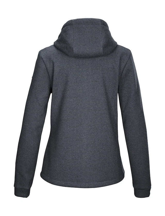 G.I.G.A. DX by killtec Fleecejacke »GW 38 WMN KNTFLC JCKT« Strickfleecejacke mit Teddyfutter, verstellbarer Kapuze, Kinnschutz