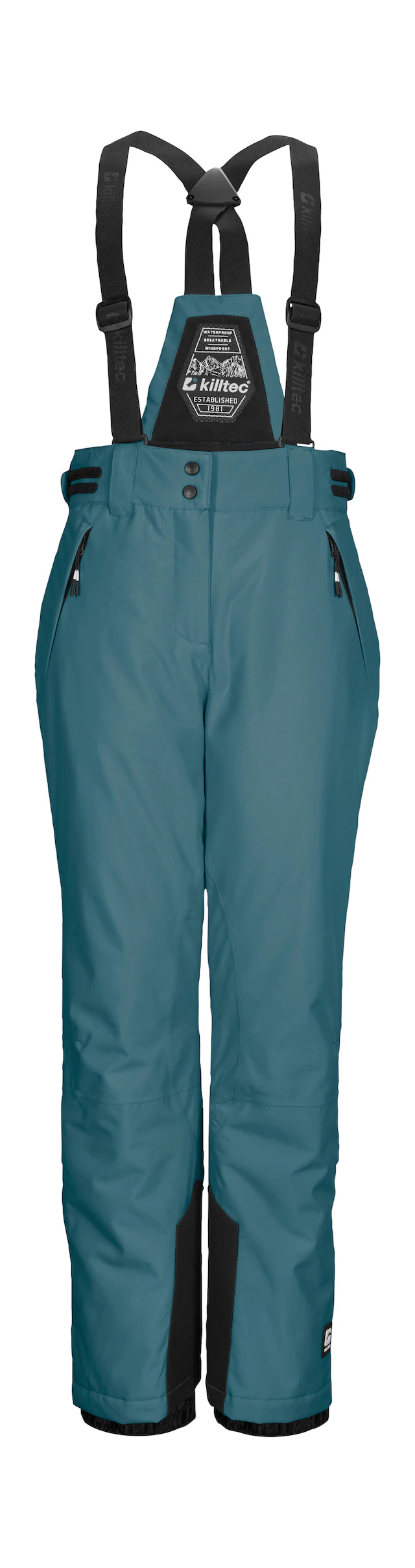 Killtec Skihose »KSW 213 GRLS SKI PNTS« Wasserdichte, atmungsaktive Skihose mit verstellbarer Taille