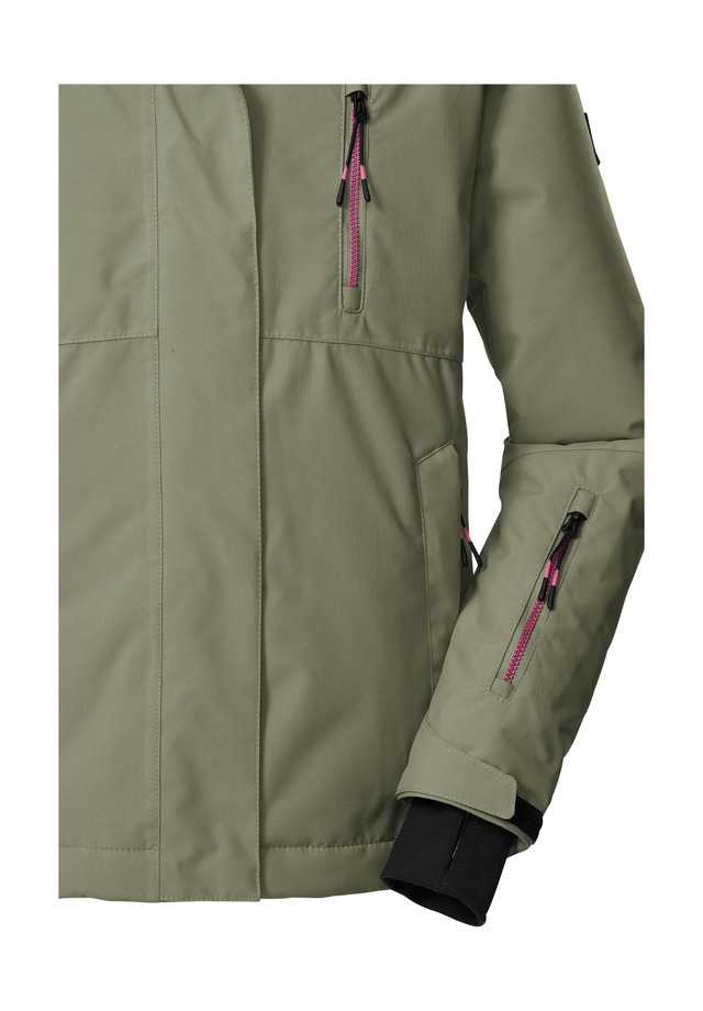 Killtec Skijacke »KSW 205 GRLS SKI JCKT« Wasserdichte, atmungsaktive Ski-Jacke mit verstellbarer Kapuze
