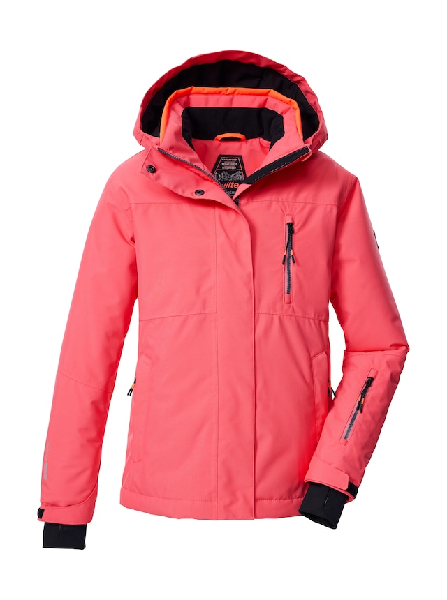 Killtec Skijacke »KSW 205 GRLS SKI JCKT« Wasserdichte, atmungsaktive Ski-Jacke mit verstellbarer Kapuze