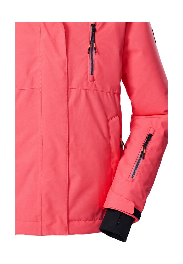 Killtec Skijacke »KSW 205 GRLS SKI JCKT« Wasserdichte, atmungsaktive Ski-Jacke mit verstellbarer Kapuze