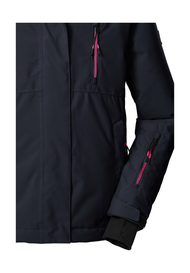 Killtec Skijacke »KSW 205 GRLS SKI JCKT« Wasserdichte, atmungsaktive Ski-Jacke mit verstellbarer Kapuze