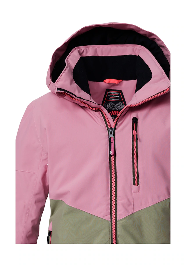 Killtec Skijacke »KSW 207 GRLS SKI JCKT« Wasserdichte, atmungsaktive Kinderjacke mit reflektierenden Details