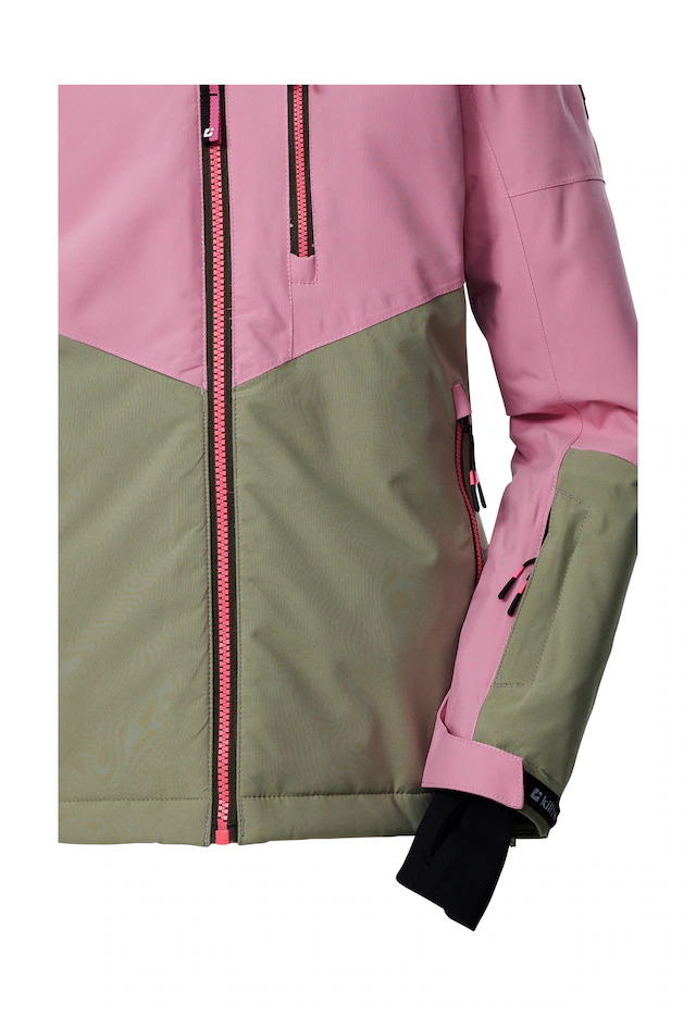 Killtec Skijacke »KSW 207 GRLS SKI JCKT« Wasserdichte, atmungsaktive Kinderjacke mit reflektierenden Details