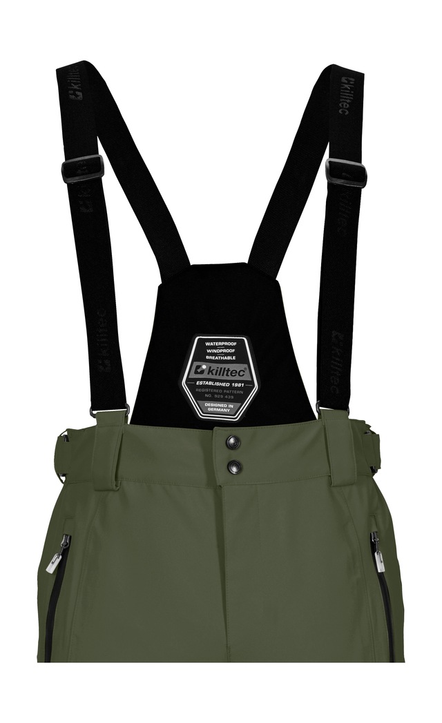 Killtec Skihose »KSW 100 MN SKI PNTS« Wind- und wasserdichte Skihose, verstellbar, mit Schneefängen