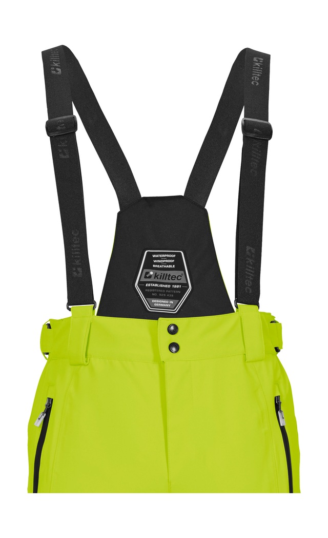 Killtec Skihose »KSW 100 MN SKI PNTS« Wind- und wasserdichte Skihose, verstellbar, mit Schneefängen