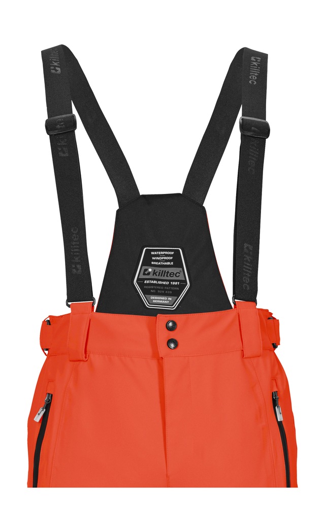Killtec Skihose »KSW 100 MN SKI PNTS« Wind- und wasserdichte Skihose, verstellbar, mit Schneefängen