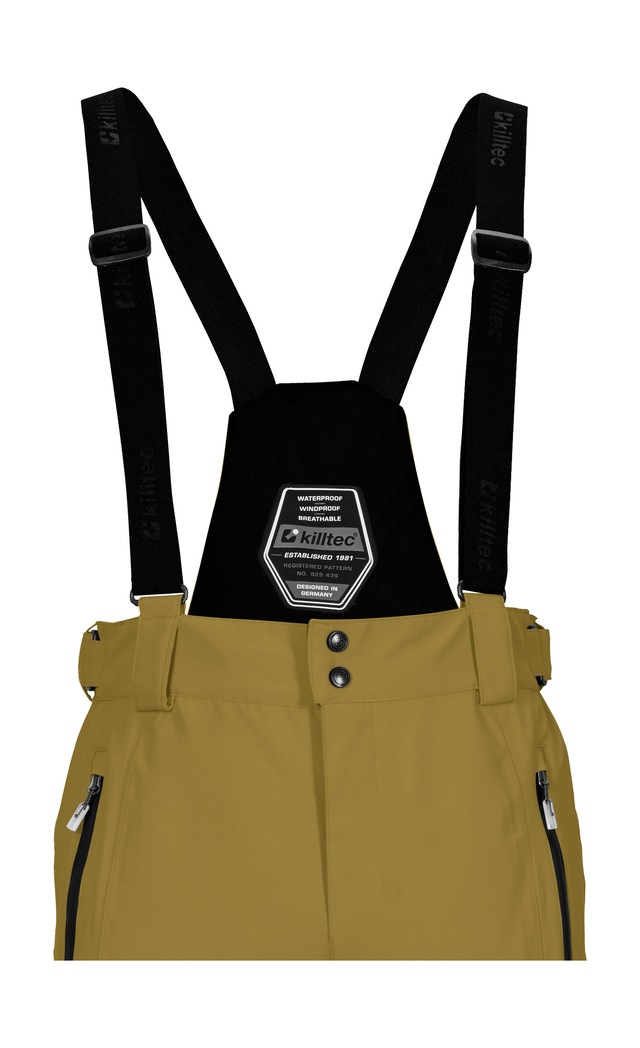 Killtec Skihose »KSW 100 MN SKI PNTS« Wind- und wasserdichte Skihose, verstellbar, mit Schneefängen