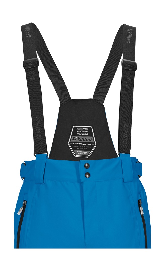 Killtec Skihose »KSW 100 MN SKI PNTS« Wind- und wasserdichte Skihose, verstellbar, mit Schneefängen