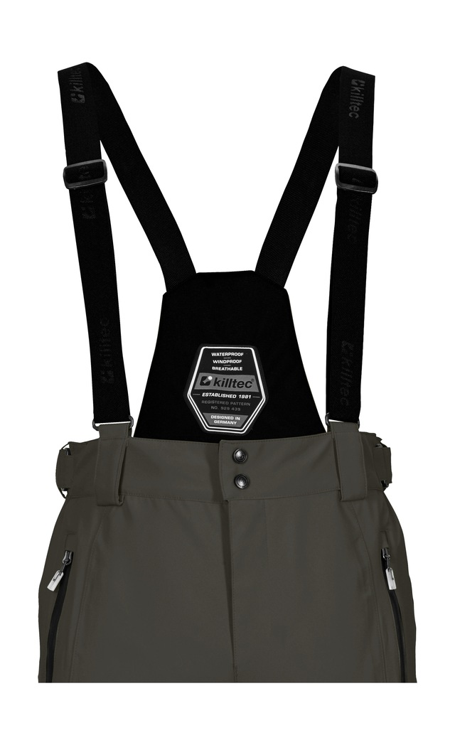 Killtec Skihose »KSW 100 MN SKI PNTS« Wind- und wasserdichte Skihose, verstellbar, mit Schneefängen