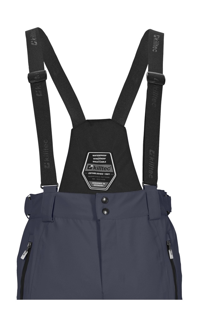 Killtec Skihose »KSW 100 MN SKI PNTS« Wind- und wasserdichte Skihose, verstellbar, mit Schneefängen