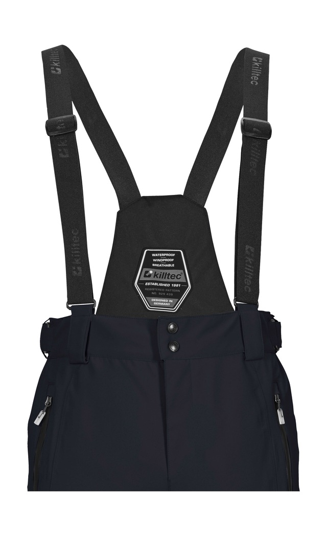 Killtec Skihose »KSW 100 MN SKI PNTS« Wind- und wasserdichte Skihose, verstellbar, mit Schneefängen