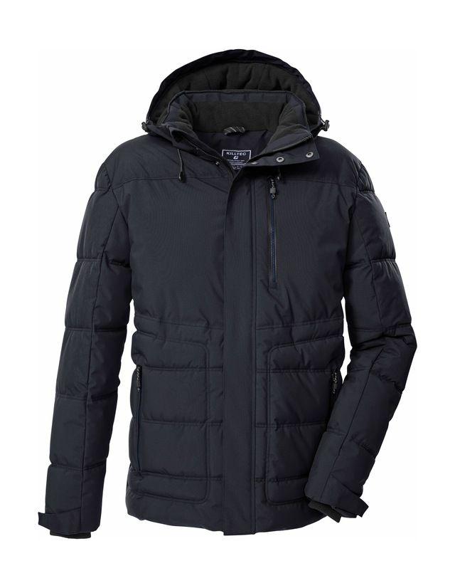 Killtec Steppjacke »KOW 87 MN QLTD JCKT« Wasserabweisende Herren Steppjacke mit abnehmbarer Kapuze