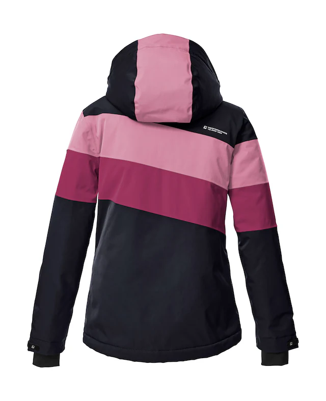 Killtec Skijacke »KSW 197 GRLS SKI JCKT« Wasserdicht, atmungsaktiv, verstellbare Kapuze, viele Taschen