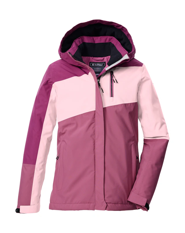 Killtec Funktionsjacke »KOW 218 GRLS JCKT« Winddichte, wasserdichte Kinderjacke mit verstellbarer Kapuze