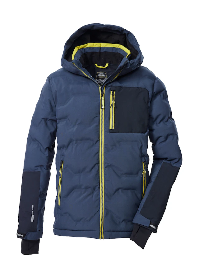 Killtec Steppjacke »KSW 203 BYS QLTD JCKT« Winddichte Kinderjacke mit 10.000 mm Wassersäule, verstellbarer Kapuze