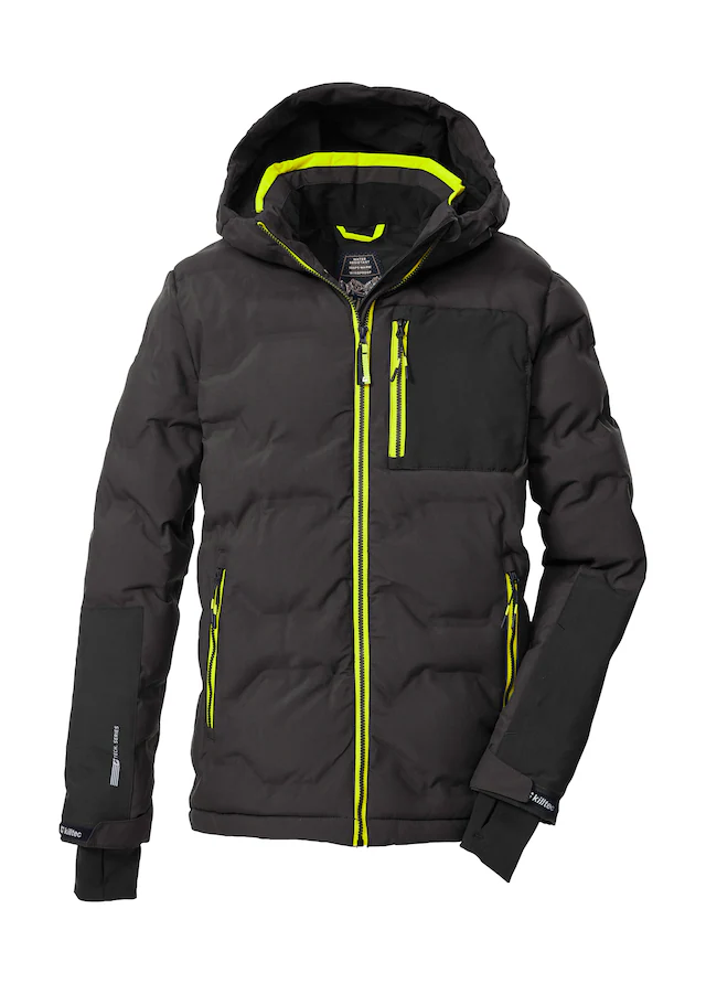 Killtec Steppjacke »KSW 203 BYS QLTD JCKT« Winddichte Kinderjacke mit 10.000 mm Wassersäule, verstellbarer Kapuze