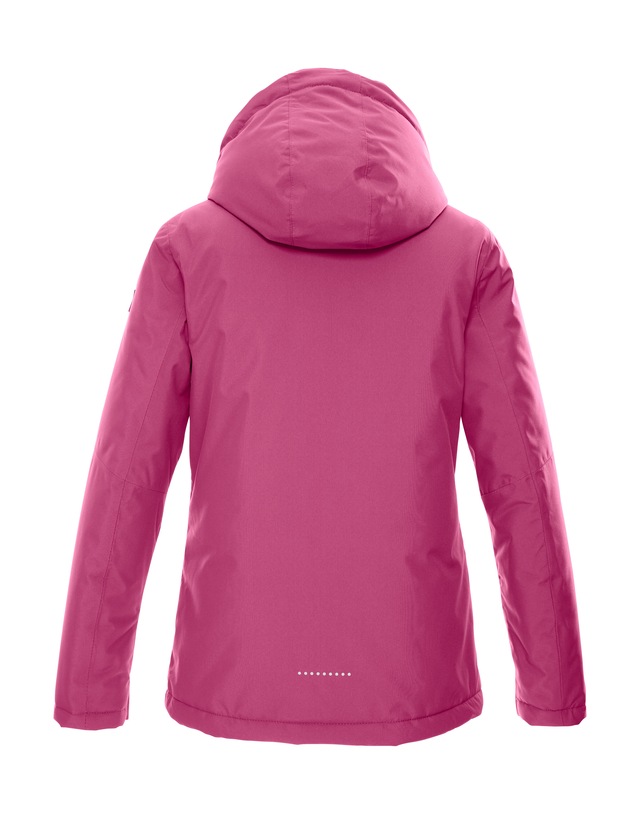 Killtec Funktionsjacke »KOW 217 GRLS JCKT« Wind- und wasserdichte Kinderjacke mit Fleece und verstellbarer Kapuze