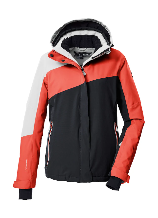 Killtec Skijacke »KSW 26 WMN SKI JCKT« Wind- und wasserdichte Skijacke, atmungsaktiv, viele Taschen