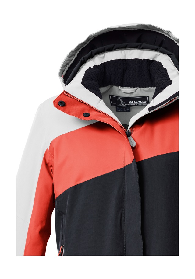 Killtec Skijacke »KSW 26 WMN SKI JCKT« Wind- und wasserdichte Skijacke, atmungsaktiv, viele Taschen