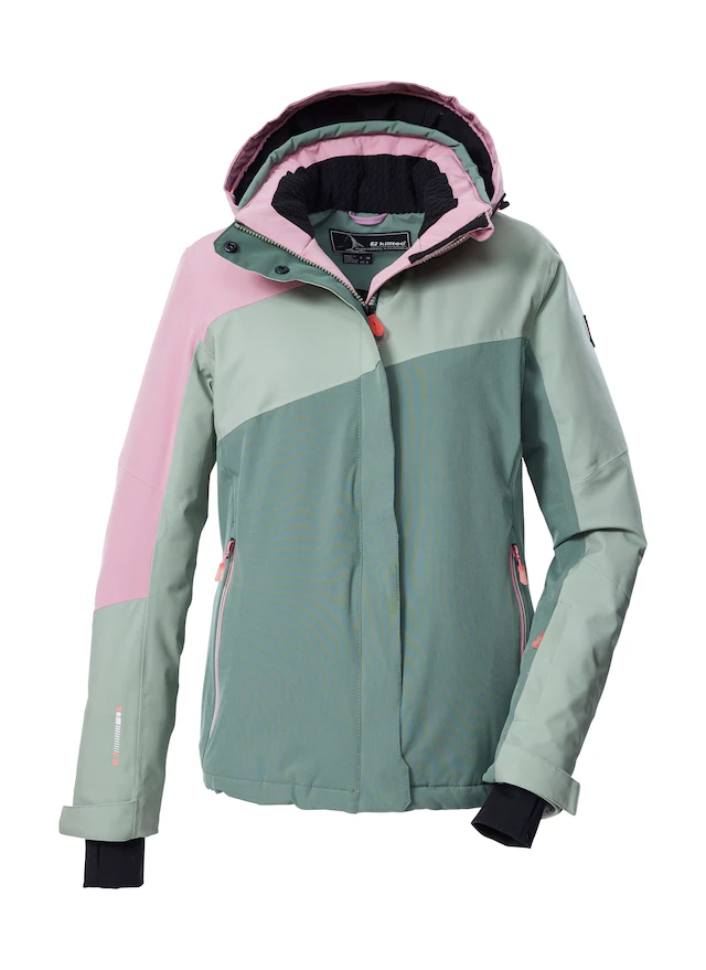 Killtec Skijacke »KSW 26 WMN SKI JCKT« Wind- und wasserdichte Skijacke, atmungsaktiv, viele Taschen