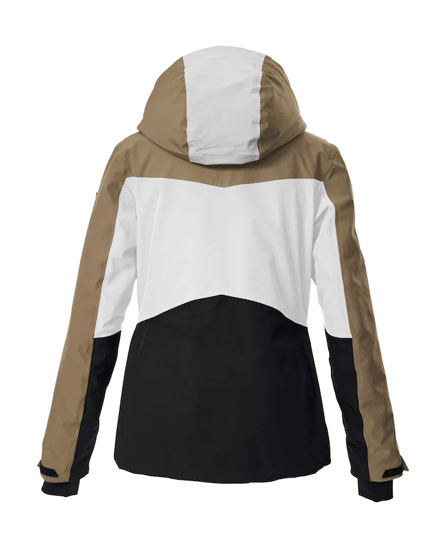 Killtec Skijacke »KSW 30 WMN SKI JCKT« Damen Skijacke: wasserdicht, atmungsaktiv, Colourblock-Design