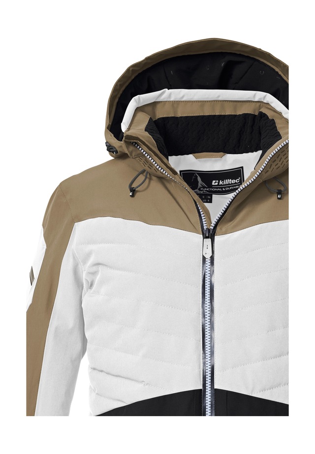 Killtec Skijacke »KSW 30 WMN SKI JCKT« Damen Skijacke: wasserdicht, atmungsaktiv, Colourblock-Design