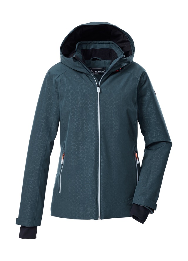 Killtec Skijacke »KSW 33 WMN SKI JCKT« Damen Skijacke: wasserdicht, atmungsaktiv, viele Taschen