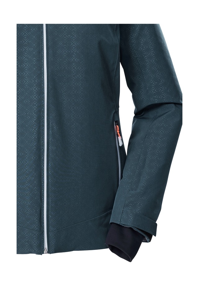 Killtec Skijacke »KSW 33 WMN SKI JCKT« Damen Skijacke: wasserdicht, atmungsaktiv, viele Taschen