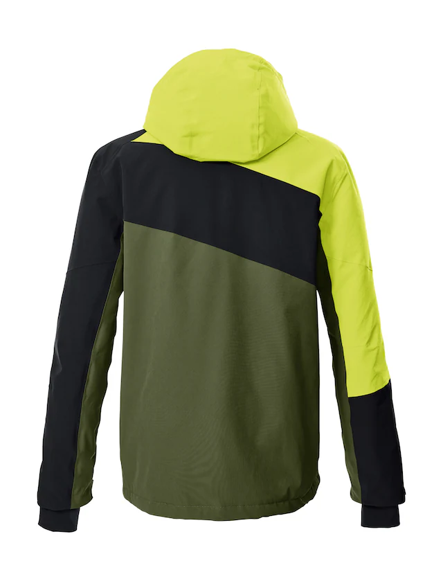 Killtec Skijacke »KSW 32 MN SKI JCKT« Wasserdichte, atmungsaktive Skijacke mit abnehmbarer Kapuze