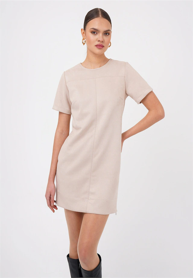 freshlions Jerseykleid »Franka« 1 Stk. tlg. mit kurzen Ärmeln