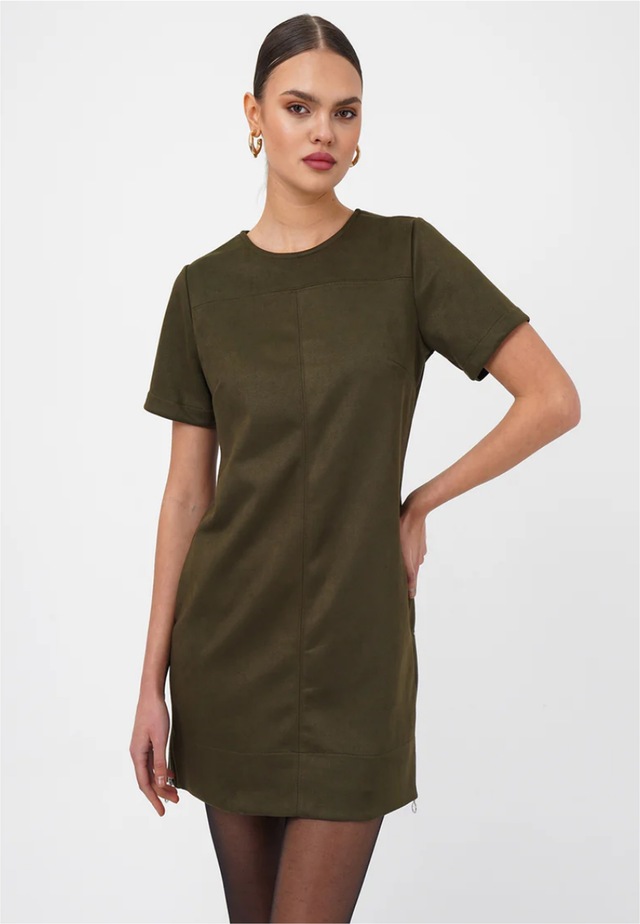 freshlions Jerseykleid »Franka« 1 Stk. tlg. mit kurzen Ärmeln