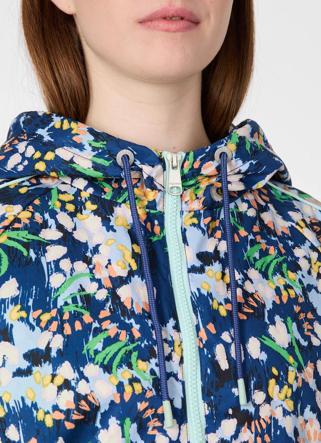 Ragwear Allwetterjacke »ANDRIN PRINT« mit Kapuze Aus dünnem, wasserabweisendem Material mit Print und Kontrastdetails