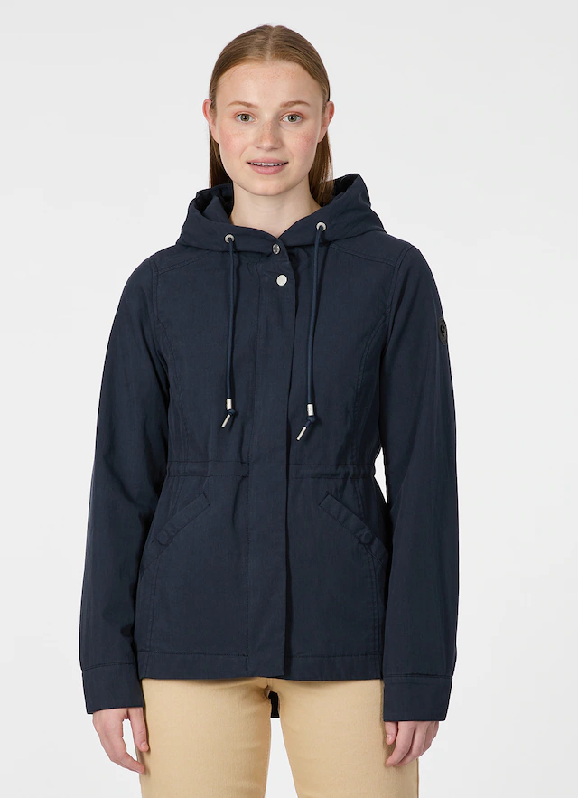 Ragwear Parka »DANKIRA« mit Kapuze Mit Kordelzug zum Taillieren