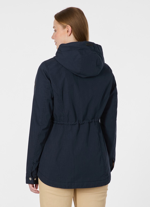 Ragwear Parka »DANKIRA« mit Kapuze Mit Kordelzug zum Taillieren